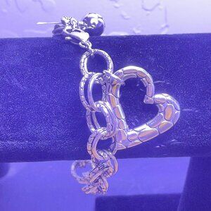 Brighton Pebble Heart Bracelet